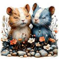 Садовые фигурки морских свинок