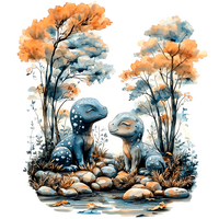 Садовые фигурки динозавров